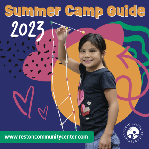 Camp Guide 2023 Cover - Girl at Science Camp