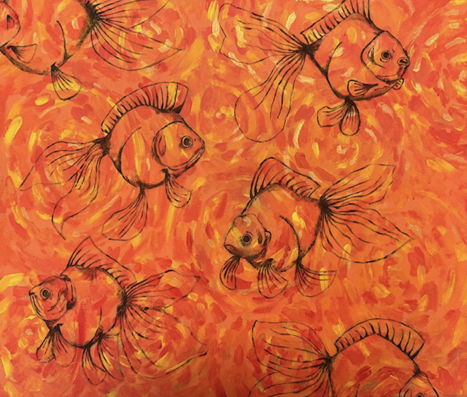 Split Vision Exhibit Painting
