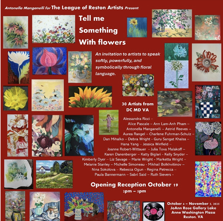 An image for “TELL ME SOMETHING WITH FLOWERS” Exhibit