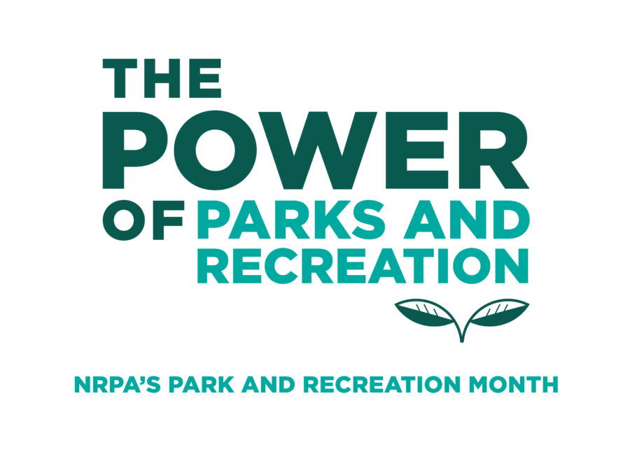 The Power of Parks and Recreation logo with NRPA’s Park and Recreation Month text.